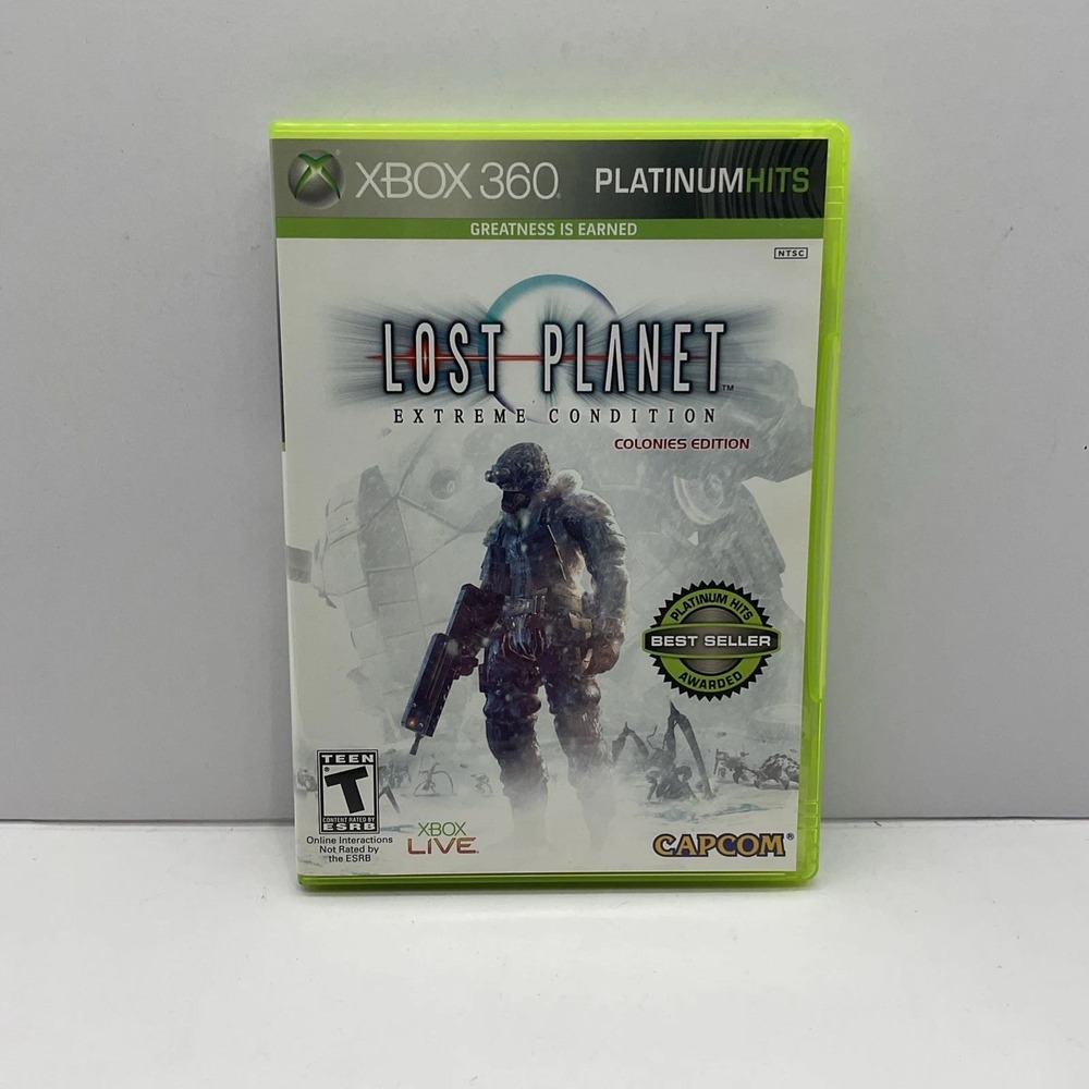 Lost Planet Extreme Condition Colonies Edition Xbox 360 Platinum Hits Capcom